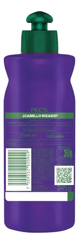 Crema para Peinar Fructis Rizos Poderosos 250ml
