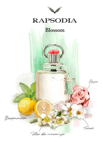 Perfume Rapsodia Blossom Mujer Edp Natural Spray 100 Ml