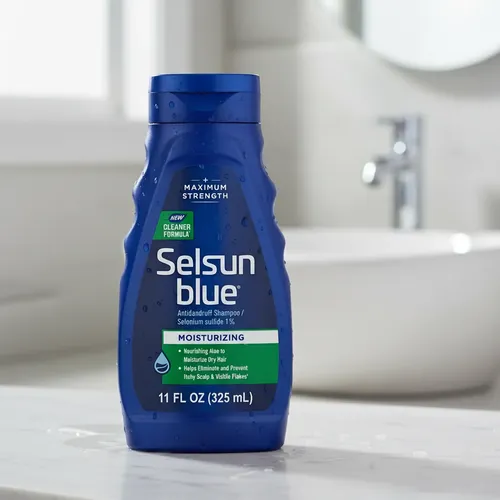 Champú Selsun Blue Hidratante Con Aloe 325 Ml