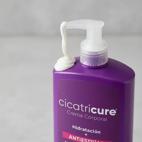 Cicatricure Crema Anti Estrías Hidratación Vitamina E Pack 3