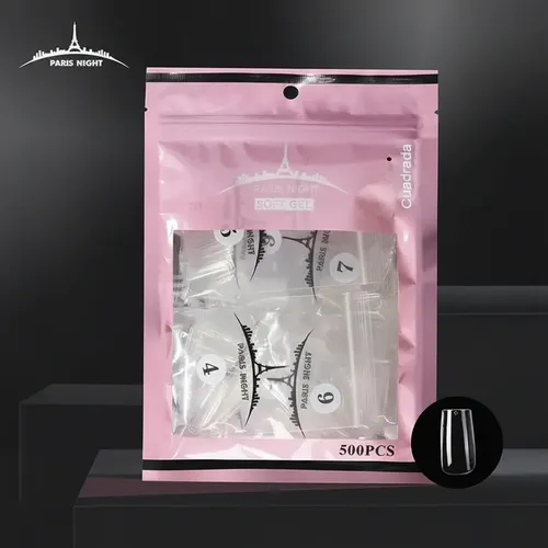 Tips Para Soft Gel Y Press On Paris Night X500 Cuadrada