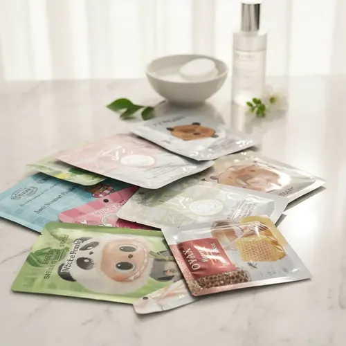 Pack X 20 Unidad Surtido Mascarillas Faciales Coreanas Kawai