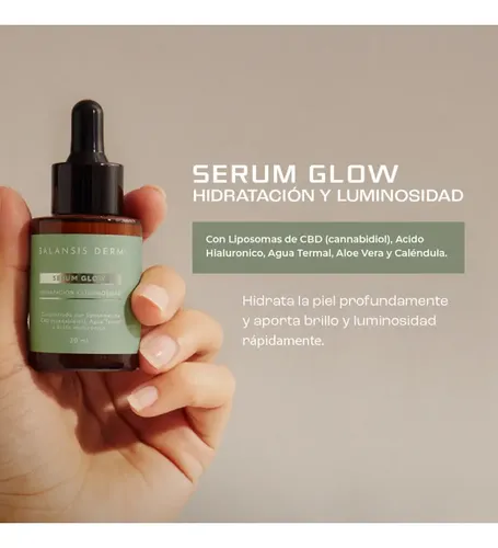 Caviahue Balansis Derm Serum Glow Facial Calma Repara 30ml
