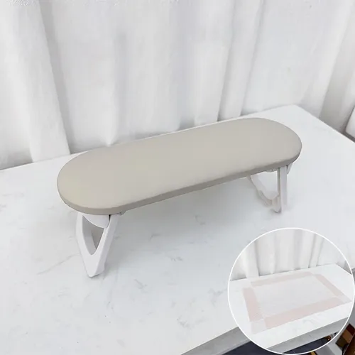 Almohada De Mano Plegable Para Uñas, Cafés De Esquina