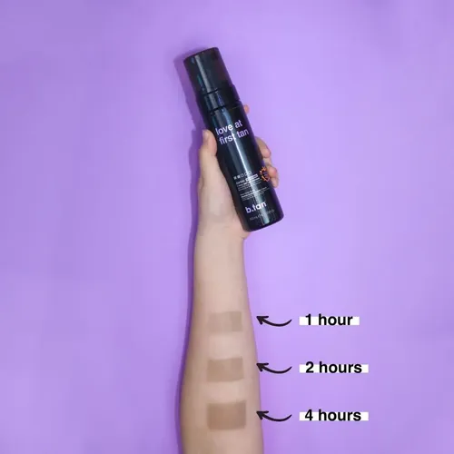 Self Tanner B.tan Love At First Tan 200 Ml (paquete De 2)