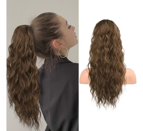 Extensión De Cola De Caballo Flufymooz Para Cabello Sintétic