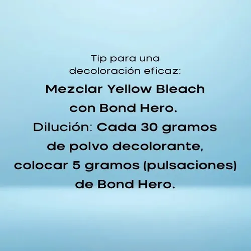 Yellow Kit Bleach Pouch Polvo Decolorante 7 Tonos 3u 20g