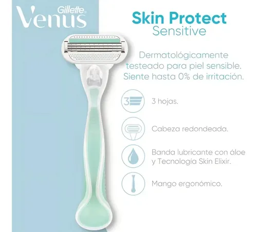 Gillette Venus Sensitive+crema Depilatoria Veet Puré Y Fresh
