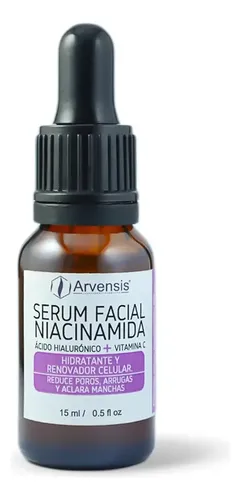 Serum Niacinamida Con Hialuronico Vitamina C 15cc Arvensis