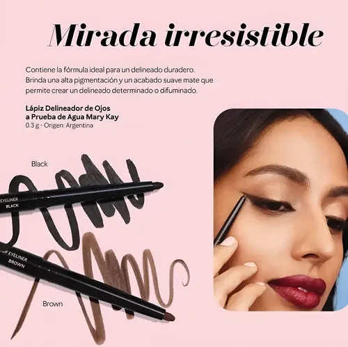 Lapiz Delineador Para Ojos A Prueba De Agua Mary Kay.