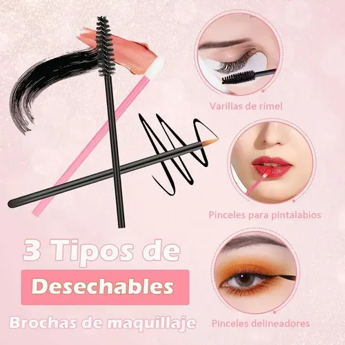 Wegalife Kit 258pcs De Maquillaje Profesional Contiene Espát