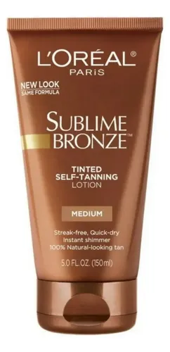 L’oreal Paris Sublime Bronze Self Tanning Lotion, Medium 150