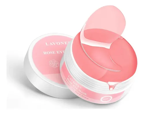 Lavone Parches Ojos Rosa 30 Pares, Anti-edad, Ácido