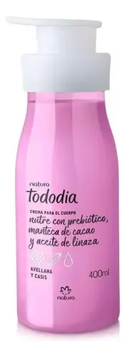 Crema Hidratante Corporal Tododia Avellana Y Casis 400 Ml
