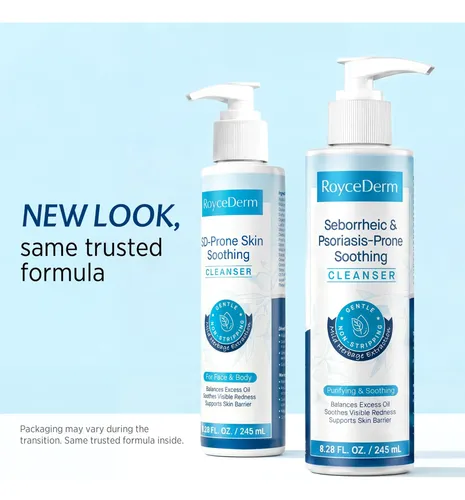 Gel De Baño Facial Y Corporal Roycederm Para Dermatitis Sebo