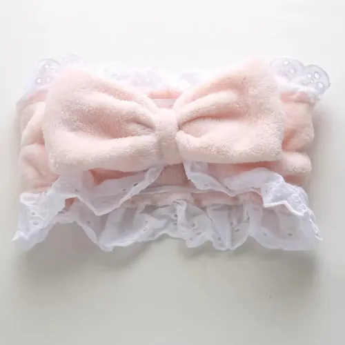Ligas De Pelo 3d Con Orejas De Conejo Para Niñas, Suaves