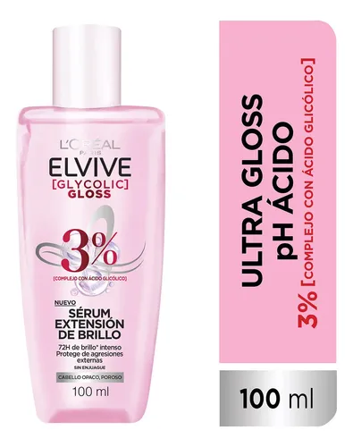 Serum Capilar Elvive Glycolic Gloss 100 Ml