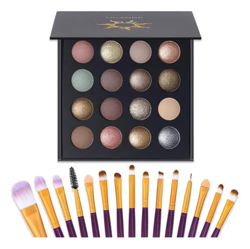Paleta Ucanbe 16s, Sombras Mate Y Shimmer
