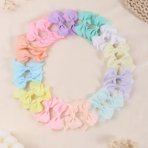 24 Pinzas Y Accesorios Para El Cabello De Niños Y Mujeres