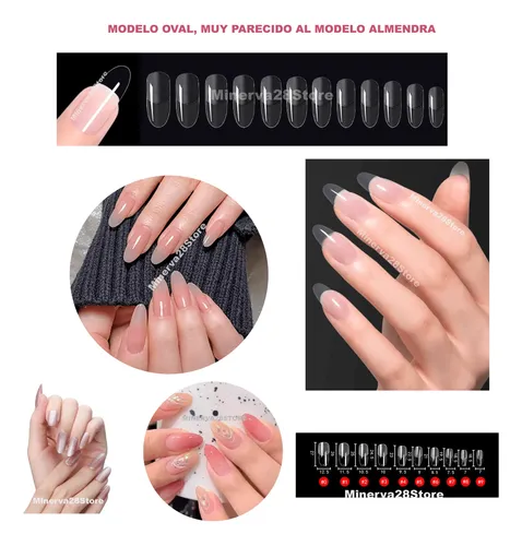 Kit Tips Soft Gel City Girl X600u Kapping Gel, Premium, Lima