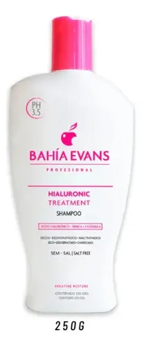 Shampoo Hialurónico Sin Sal Bahia Evans 250gr