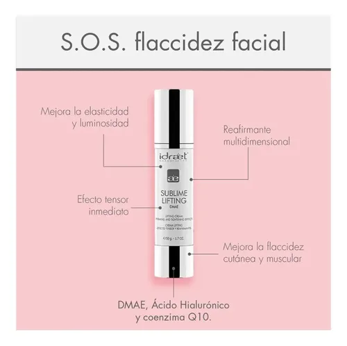 Idraet Sublime Lifting Crema Efecto Tensor Y Reafirmante 50g
