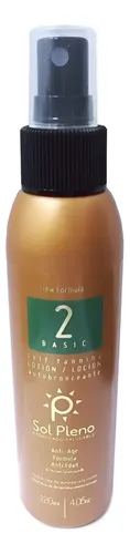 Autobronceante Spray Bronceador Sol Pleno Tono 2 Basic