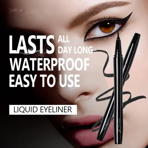 Lápiz De Ojos Líquido Impermeable Maepeor Marrón Oscuro