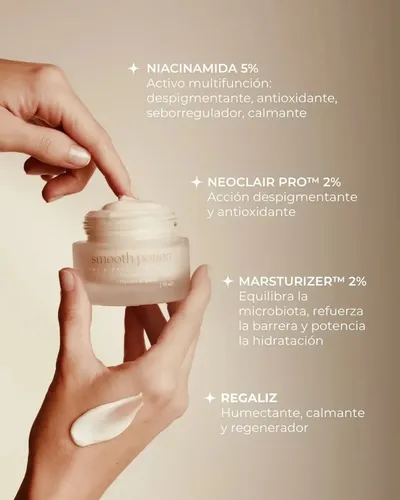 Kosmos Crema Hidratante Smooth Potion X50g Momento De Aplicación Día/noche Tipo De Piel Todo Tipo De Piel