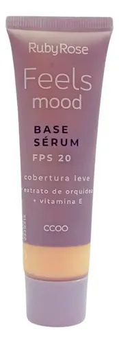 Base Sérum Ruby Rose Ligera Vitamina E Protector Solar Tono 1