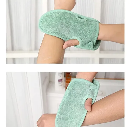 Guantes Exfoliantes De Baño 3 Piezas