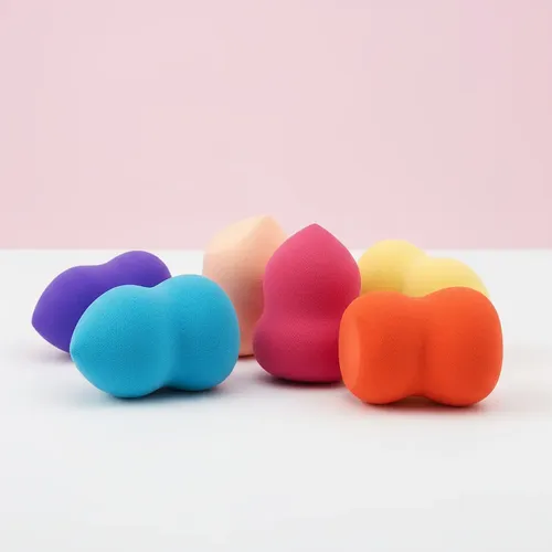Set 6 Esponjas Gota Latex Para Maquillaje Hongo Blender