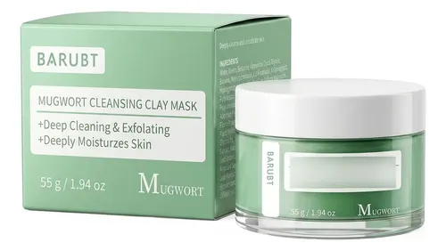 Mascarilla Facial Barubt Arcilla Artemisa 55 G Todo Tipo De
