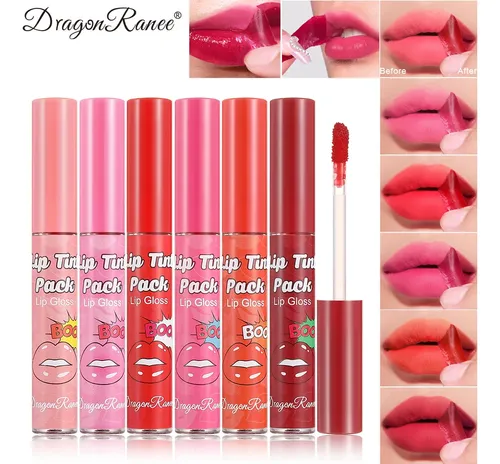 ] Tinte Exfoliante Para Labios De Larga Duración