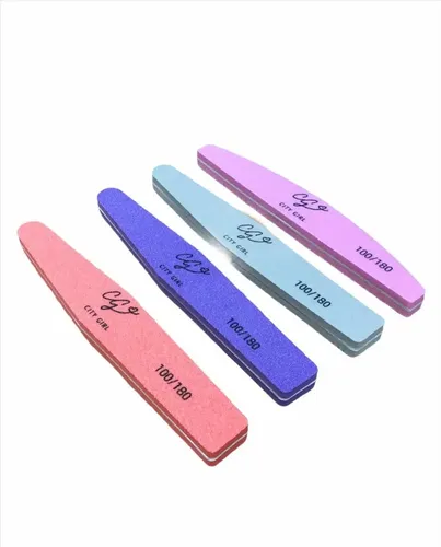 Lima Sponge 100/180 Lima Acolchada Manicuria Uñas Esculpidas