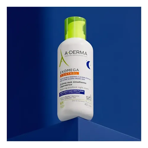 A-derma Exomega Control Crema De Noche Emoliente X400ml