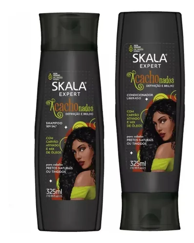 Skala Kit Shampoo Acond Vegana Acachonados Nutri Hidratacion