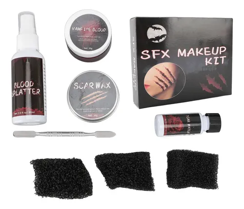 Kit De Maquillaje Fake Blood, Espeluznante Pintura Festiva P