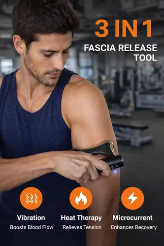 Masajeador Guasha Eléctrico Microcorriente Calor Cuerpo