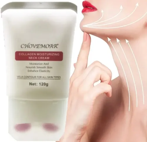 Crema Hidratante Chovemoar Collagen 120g Cuello Y Escote Momento De Aplicación Día/noche Tipo De Piel Todo Tipo De Piel