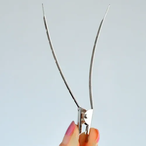 24 Clips De Pico De Pato Bantoye 8.9 Cm Metal Antioxidante