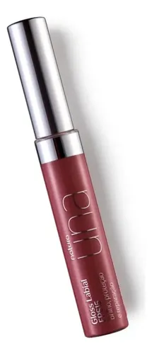 Lápiz labial brillante de cobertura media Natura Una Una cor nude 2c