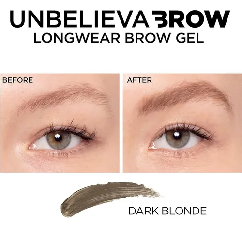 Gel De Cejas De Larga Duración Impermeable Dark Blonde De