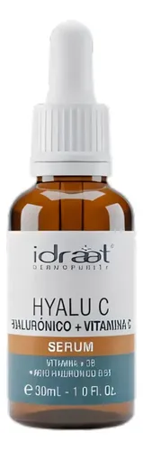 Serum Facial Hyalu C Hialuronico + Vitamina C Idraet 30ml Todo Tipo De Piel Día/noche
