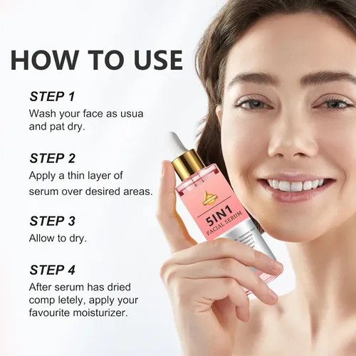 Sumifang 5 In 1 Facial Serum With Hydrating Acid 10x-100ml