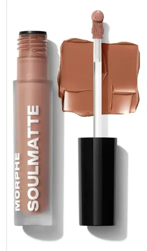 Morphe Soulmatte Lip Velvet Honey Tono Marron Labial