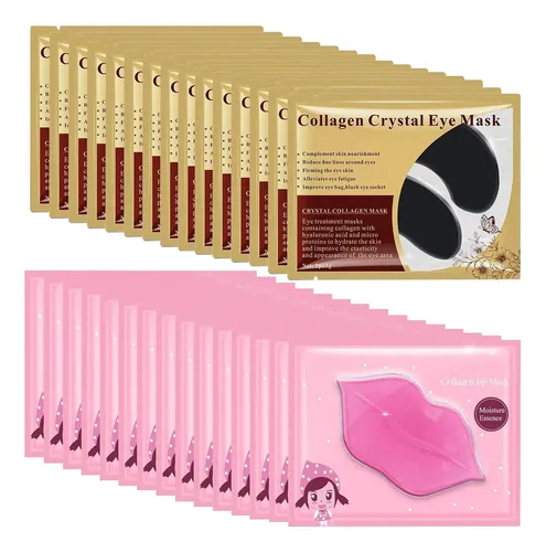Parche Labios Y Ojos Felico Colágeno 30pcs