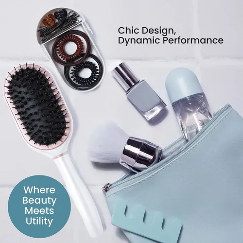 Cepillo De Viaje Para El Cabello Beautyhak Pak Con 30 Acceso