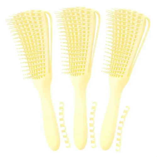 Cepillo De Pelo Para Rizos Texturizados 3a-4c (paquete De 3)