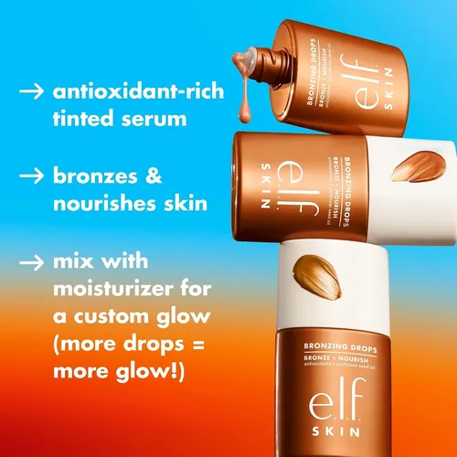 E.l.f. Skin Bronzing Drops, Bronceador Líquido Oro Puro